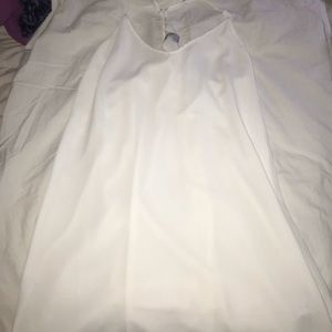 White Naked Zebra dress